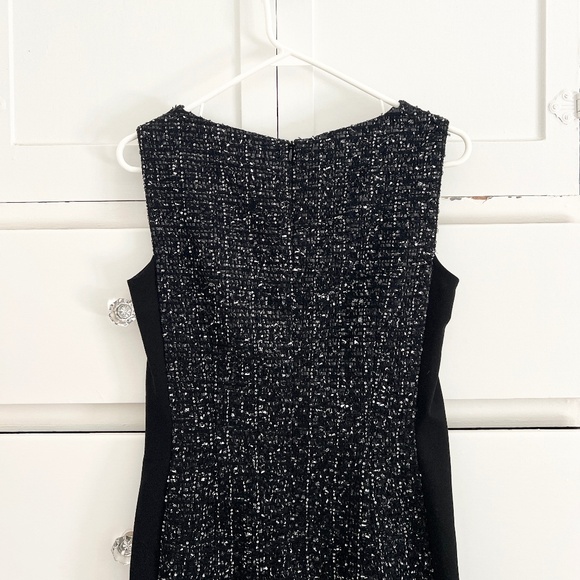 Escada Sequin Sheath Dress Sleeveless in Black Size EU 36 / US 6 - Picture 7 of 9